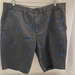 Men’s Old Navy Shorts, Navy w/ Blue Lobsters sz 40